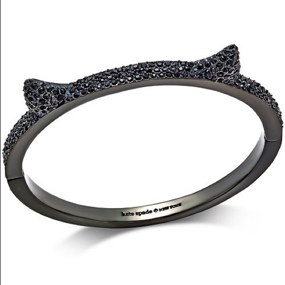 Kate Spade Jazz Cat š± Black Bracelet - Picture 2 of 6